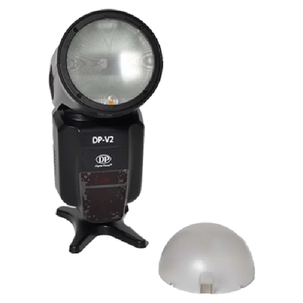 DP -V2 Bataryalı Tepe Flaşı (CANON - NİKON UYUMLU) - Görsel 3