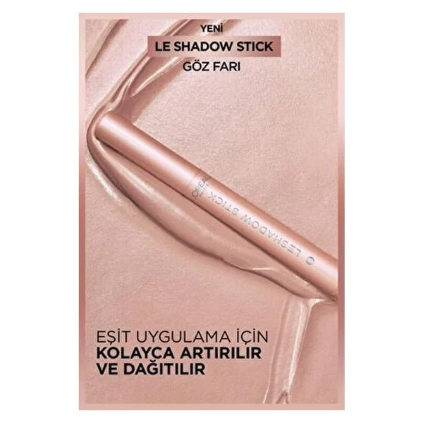 L'Oreal Paris Le Shadow 120 Magnetic Mauve Stick Far - Görsel 8