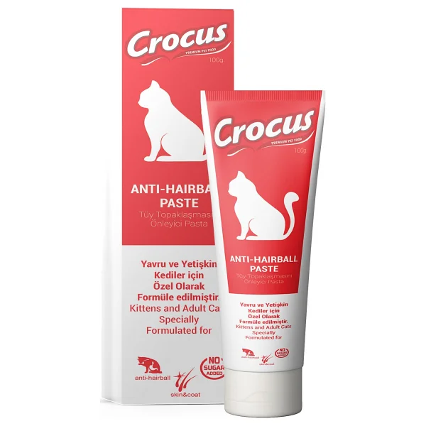 Crocus Anti Hairball 100 gr Malt Kedi Macunu - Görsel 6