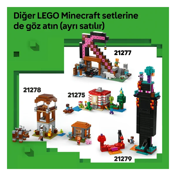 Lego 21274 Minecraft Bekçi Karşılaşması - Görsel 10