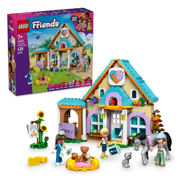 Lego 42651 Friends At ve Evcil Hayvan Veteriner Kliniği - Görsel 2