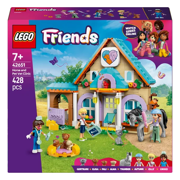 Lego 42651 Friends At ve Evcil Hayvan Veteriner Kliniği - Görsel 4