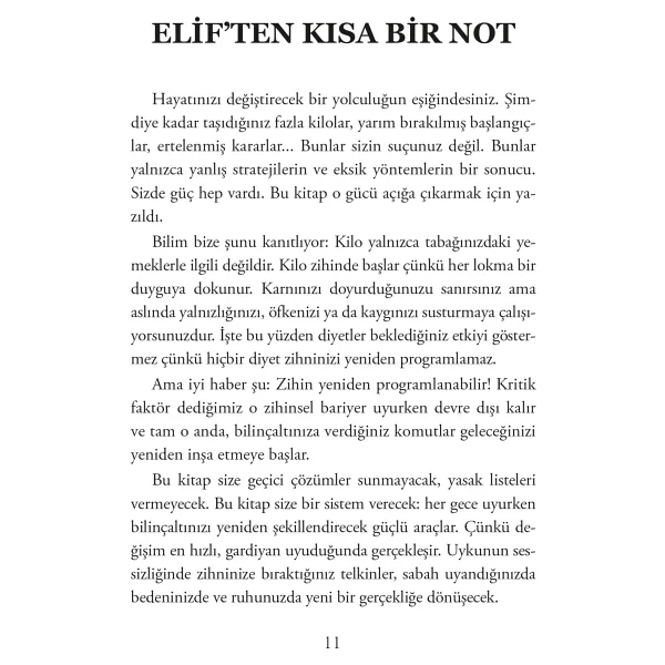 Uyurken Zayıfla - Elif Erdenay - Görsel 5