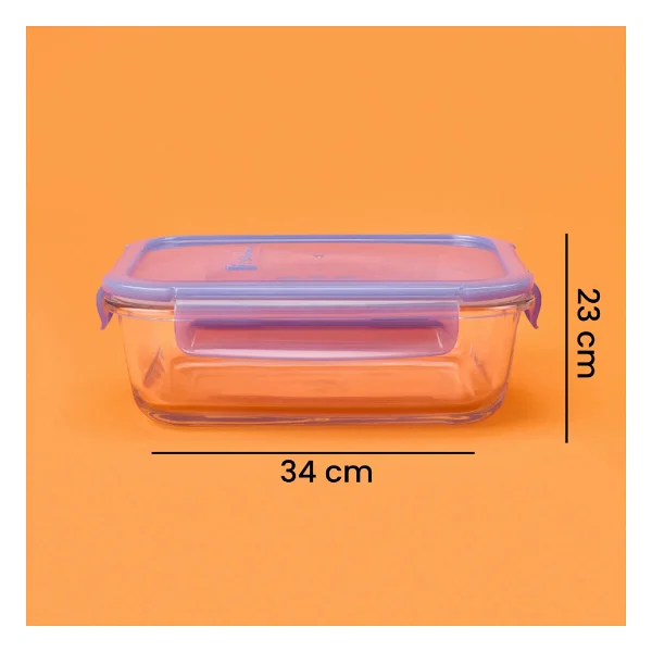 Paşabahçe Lockie Lock 530186 1030 ml Cam Saklama Kabı - Görsel 5