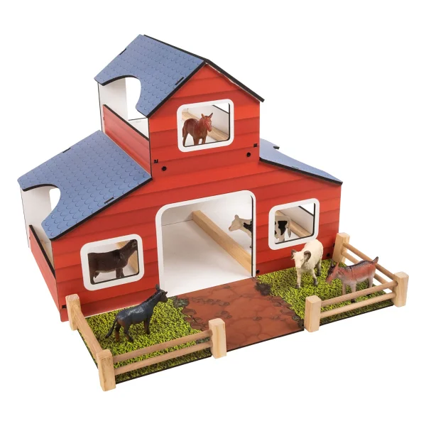Toysilla Ahşap Çiftlik Oyun Evi T3032 - Görsel 7