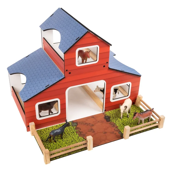 Toysilla Ahşap Çiftlik Oyun Evi T3032 - Görsel 3
