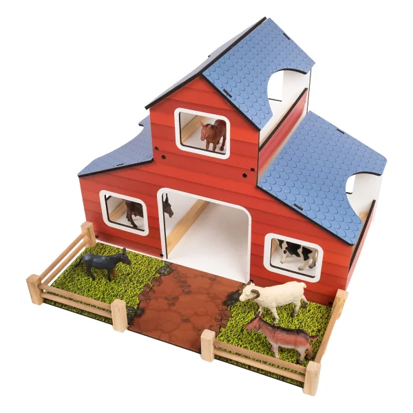 Toysilla Ahşap Çiftlik Oyun Evi T3032 - Görsel 4