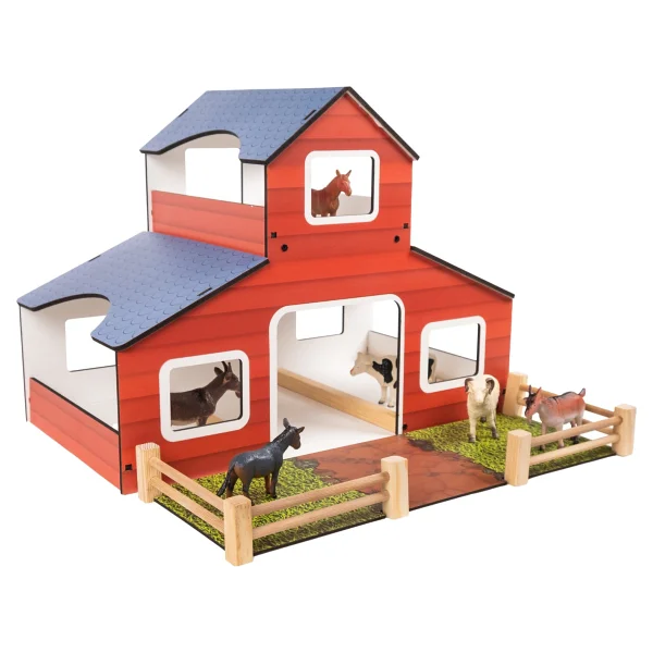 Toysilla Ahşap Çiftlik Oyun Evi T3032 - Görsel 5
