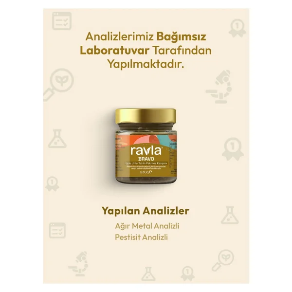Ravla Bravo İğde Unlu Tahin Pekmez Karışımı 230 gr - Görsel 3