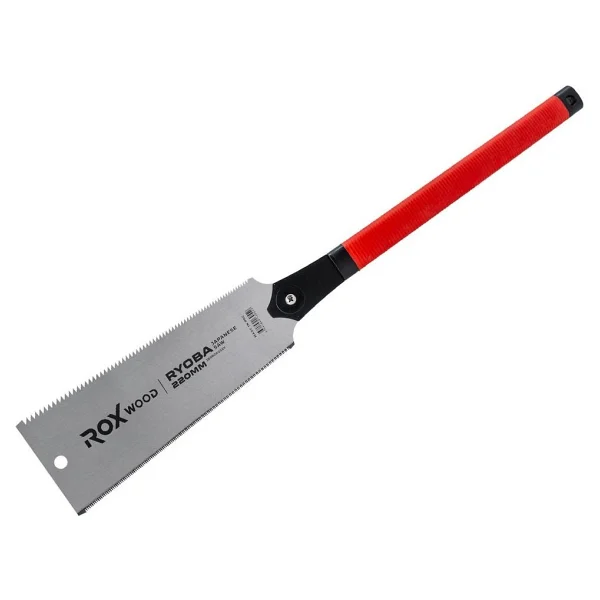 Rox Wood 0326 220 mm Ryoba Çift Taraflı Ahşap Testere - Görsel 8