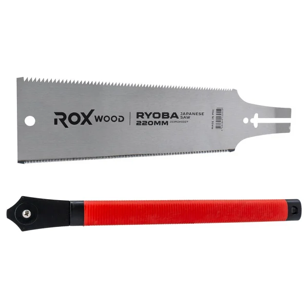 Rox Wood 0326 220 mm Ryoba Çift Taraflı Ahşap Testere - Görsel 4