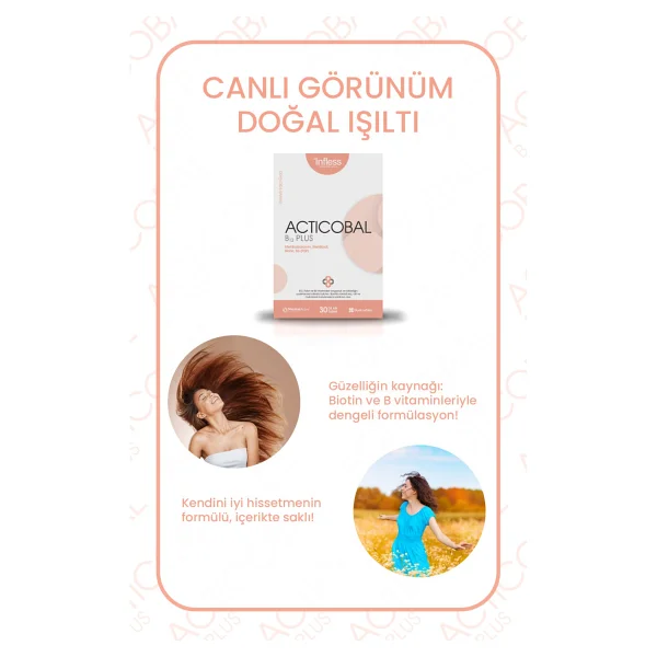 Infless Acticobal B12 Plus 30 Dil Altı Tablet - Görsel 9