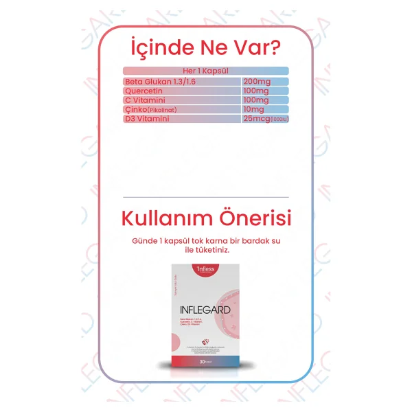 Infless Inflegard 30 Kapsül - Görsel 7