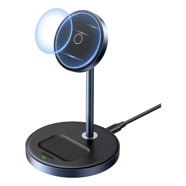 Ugreen 90668 2in1 MagSafe Kablosuz Şarj Aleti - Görsel 6