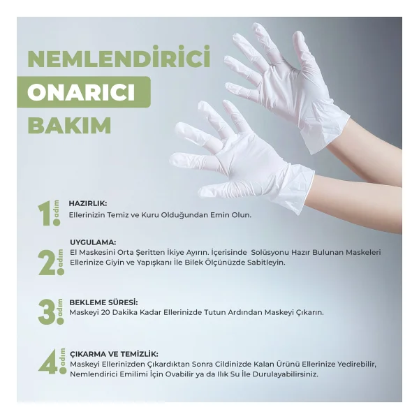Dermokil Onarıcı El Maskesi 30 ml x 2 Adet - Görsel 3