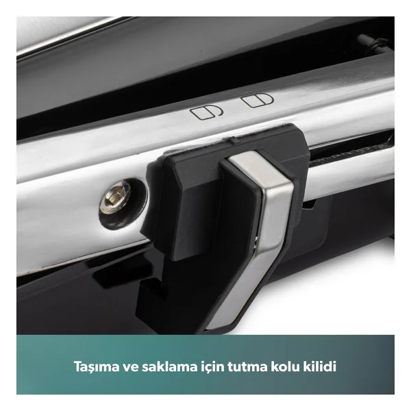 Homend Grilliant 1344H Inox 2000 W Izgara ve Tost Makinesi - Görsel 5