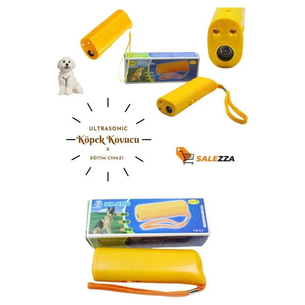 Köpek Engelleyici-Ultrasonik Kedi Köpek Uzaklaştırma Ses Cihazı Ultrasonik Köpek Eğitim Cihazı - Görsel 2