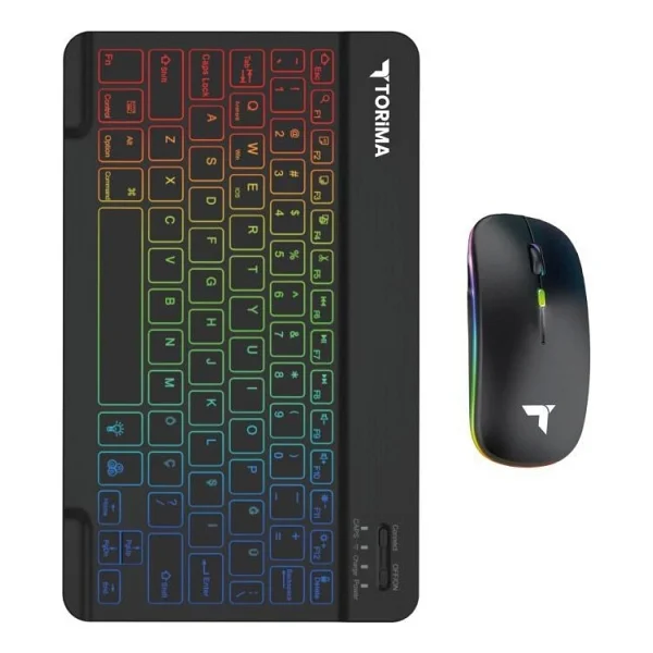 Torima TMK-09 Siyah RGB Kablosuz Klavye Mouse Seti - Görsel 6