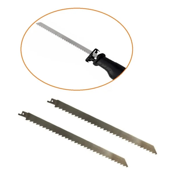 Depolife Tilki Kuyruğu Testeresi Kemik Kesme Ahşap Buz Plastik Kesme Ucu Paslanmaz Çelik 300Mm (30Cm) 2 Adet - Görsel 8