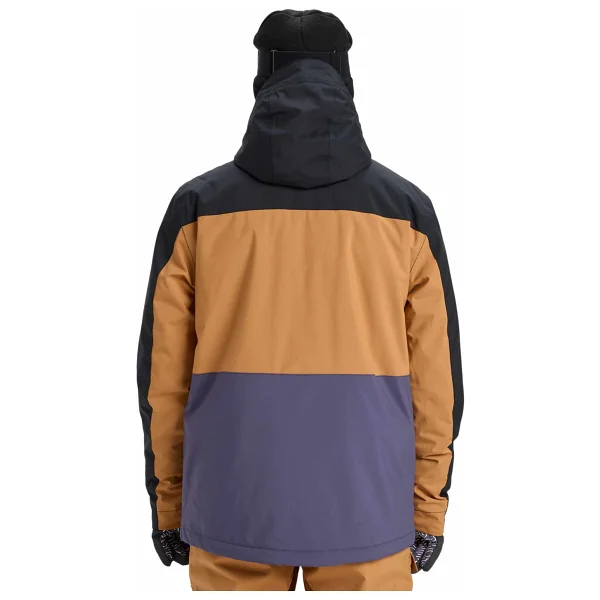 Quiksilver EQYTJ03503-SYCAMORE Block 20K Jk Kahverengi Normal Erkek Kayak Montu - Görsel 10
