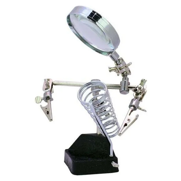 Powermaster PM-7194 3 Konumlu Büyüteç Havya Standı - Çok Renkli - Görsel 3