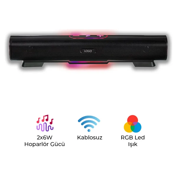 Bood SB-98 12 W Soundbar - Görsel 3