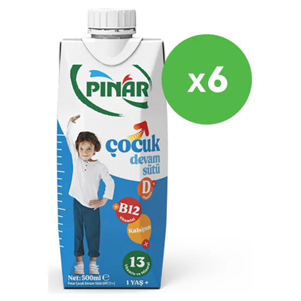Pınar Çocuk Devam Bebek Mamasıü 500 ml x 6 adet - Görsel 6