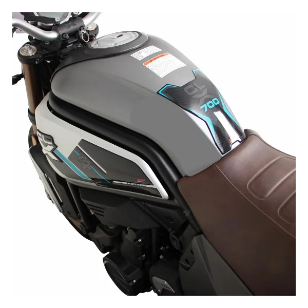 Gp Kompozit Cf Moto 700 Cl-x 2022-2024 Uyumlu Tank Pad Seti Sarı - Görsel 3