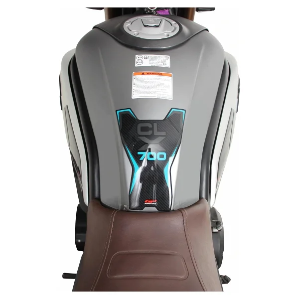 Gp Kompozit Cf Moto 700 Cl-x 2022-2024 Uyumlu Tank Pad Seti Sarı - Görsel 4