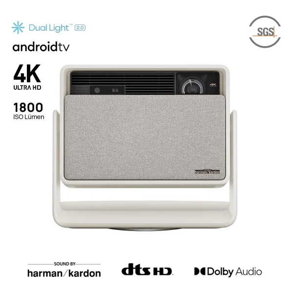 Xgimi Horizon S Pro 1800 Lümen Wi-Fi Android 4K Projeksiyon Cihazı - Görsel 10