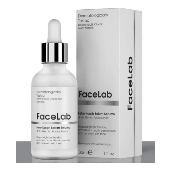Facelab Aydınlatıcı Leke Karşıtı Bakım Serum 30ML - Görsel 2