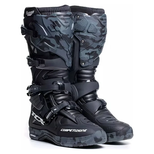 TCX Comp Evo 2 Siyah-Camo Motosiklet Ayakkabısı - Görsel 6