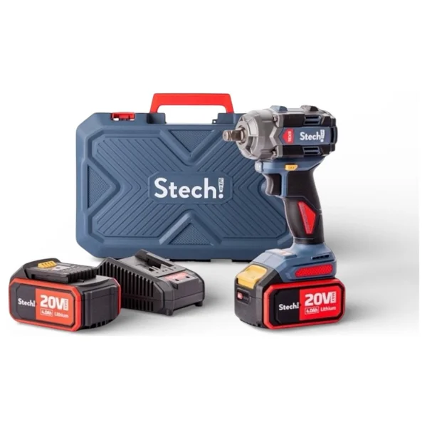 StechEnd SX35 Çift Akülü 4 Ah Darbeli Somun Sıkma Makinesi - Görsel 7