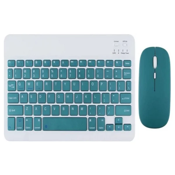 Xiaomi Pad 7 Uyumlu Bluetooth Klavye Mouse Set - Mor - Görsel 10