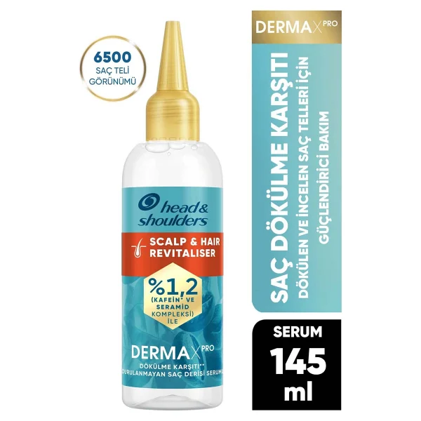 Head & Shoulders Dermaxpro Scalp Revitaliser Dökülmeye Karşı 145 ml Saç Serumu - Görsel 2