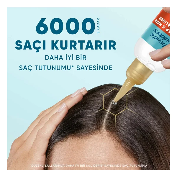 Head & Shoulders Dermaxpro Scalp Revitaliser Dökülmeye Karşı 145 ml Saç Serumu - Görsel 5
