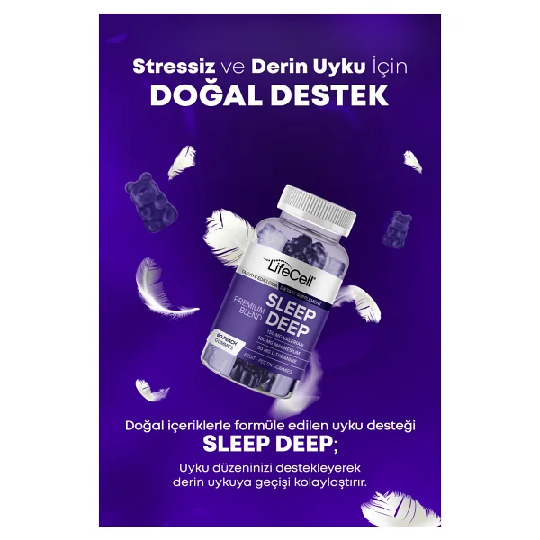 Lifecell Sleep Deep 60 Gummies - Görsel 2