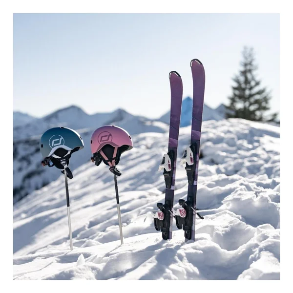 Scoot and Ride Ski Helmet Bebek Kaskı XXS-S Steel 240627-00981 - Görsel 4