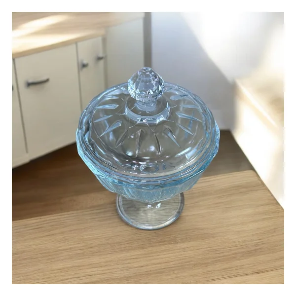 Paşabahçe Diamond 96571 Kapaklı Cam Şekerlik - Görsel 3
