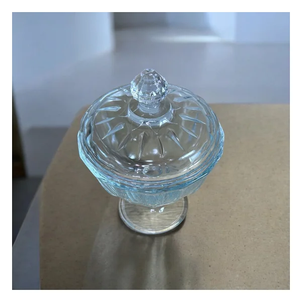 Paşabahçe Diamond 96571 Kapaklı Cam Şekerlik - Görsel 5
