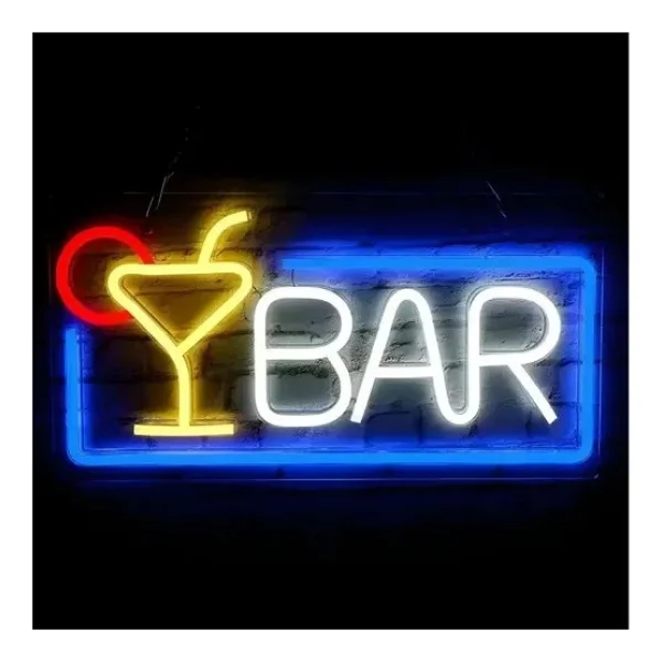 Bar Yazılı Neon LED Işık - Görsel 2