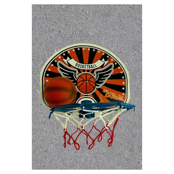 Hyd Basketbol Potası Mini Sepet Basketbol Çemberi Sepeti Panyası Oyuncak Çocuk Duvar Basketbol Oyun Seti - Görsel 3