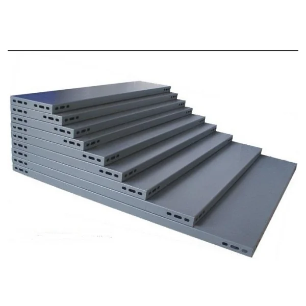 Rafburada 5 Adet Galvaniz Çelik Raf Tablası - Depo, Arşiv, Kiler, Dosya, Market Rafı-31x93 cm-0.70 mm - Görsel 4