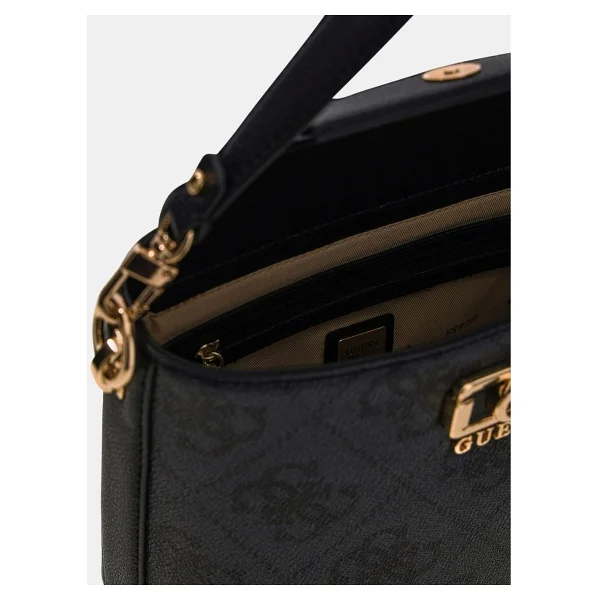Guess Karnilla Logolu Büzgülü Kadın Antrasit El Çantası HWOS9901010-CLO - Görsel 5