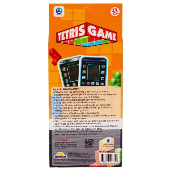 Nessiworld Tetris Game Tetris Oyun Konsolu 158A - Görsel 3
