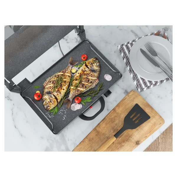 Sermeks Grill Bazlama Lahmacun ve Yemek Pişirme Makinesi - Tavasız - Görsel 6
