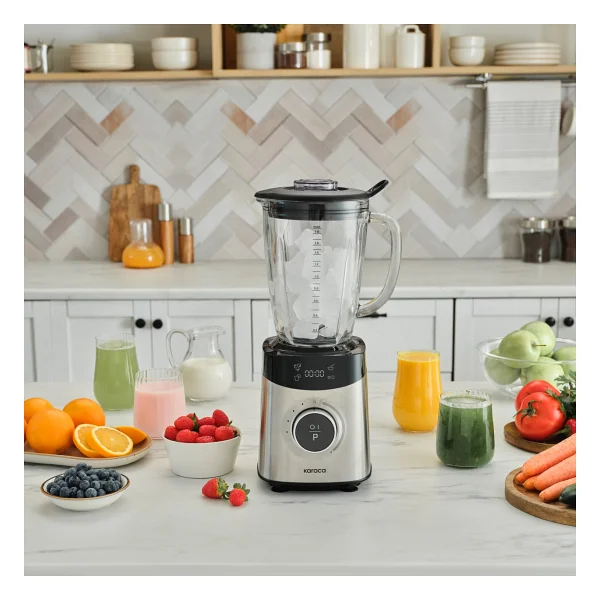 Karaca Dijital Inox 1800 W Smoothie Blender - Görsel 2