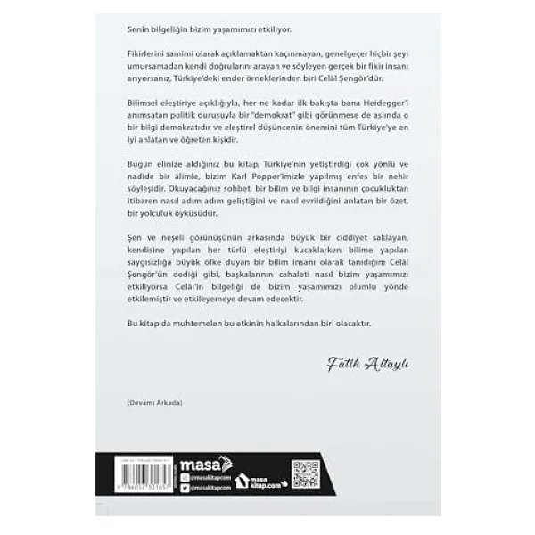 Senin Cahilliğin Benim Yaşamımı Etkiliyor - A. M. Celal Şengör - Görsel 4