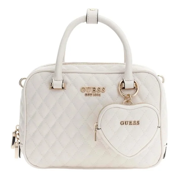 Guess Atabey Kutu Kadın Beyaz El Çantası HWQG9894050-OFF - Görsel 2