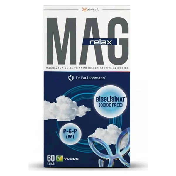 Haver Mag Relax Magnezyum 60 Kapsül - Görsel 7